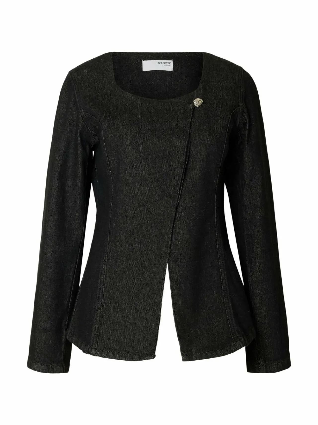 Selected SlfCora U-neck -farkkutakki^ Bleiserit & Jakut