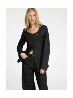 Selected SlfCora U-neck -farkkutakki^ Bleiserit & Jakut
