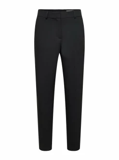Housut<Selected SlfRita Ria Cropped -housut BLACK