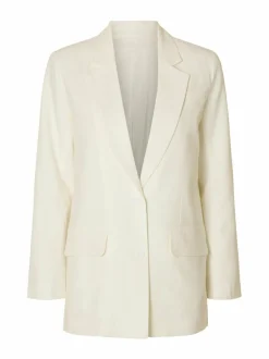 Bleiserit & Jakut<Selected SlfTania-Rita -bleiseri BRIGHT WHITE