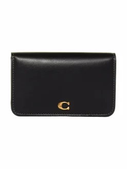 Lompakot & Kotelot<Coach Slim Card -nahkakorttikotelo B4/BLACK