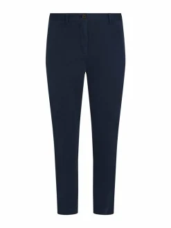 Housut<Tommy Hilfiger Slim Chino -housut C1G DARK NIGHT NAVY