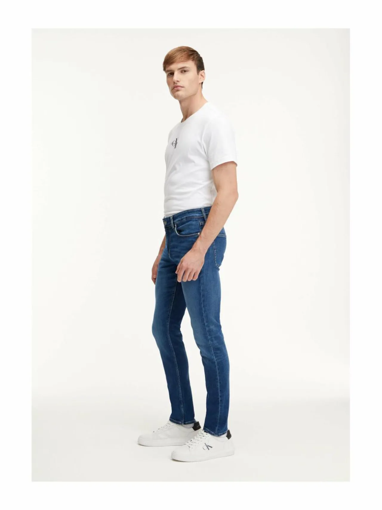 Farkut<Calvin Klein Jeans Slim Fit -farkut 1BJ DENIM DARK