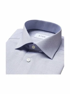 Paidat<Eton Slim Fit Oxford -kauluspaita 25 MID BLUE