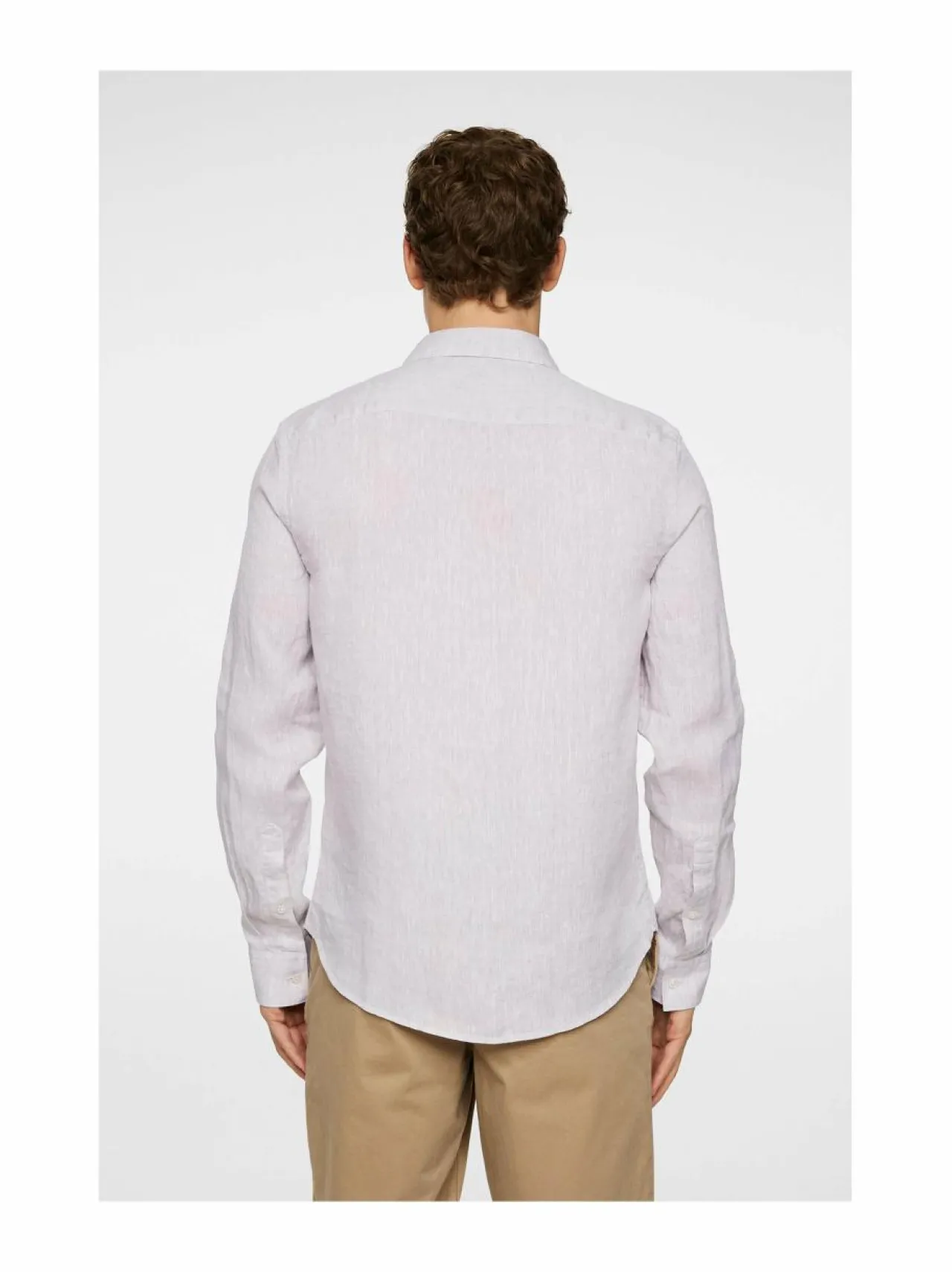 J.Lindeberg Slim Linen Melange -kauluspaita^ Paidat