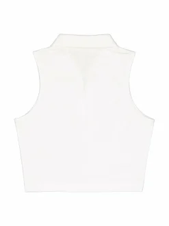 T-Paidat<GANT Slim Pique -pikeetoppi 110 WHITE