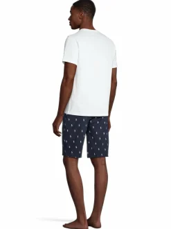 Pyjamat & Kylpytakit<Polo Ralph Lauren Slim-pyjamashortsit CRUISE NAVY AOPP