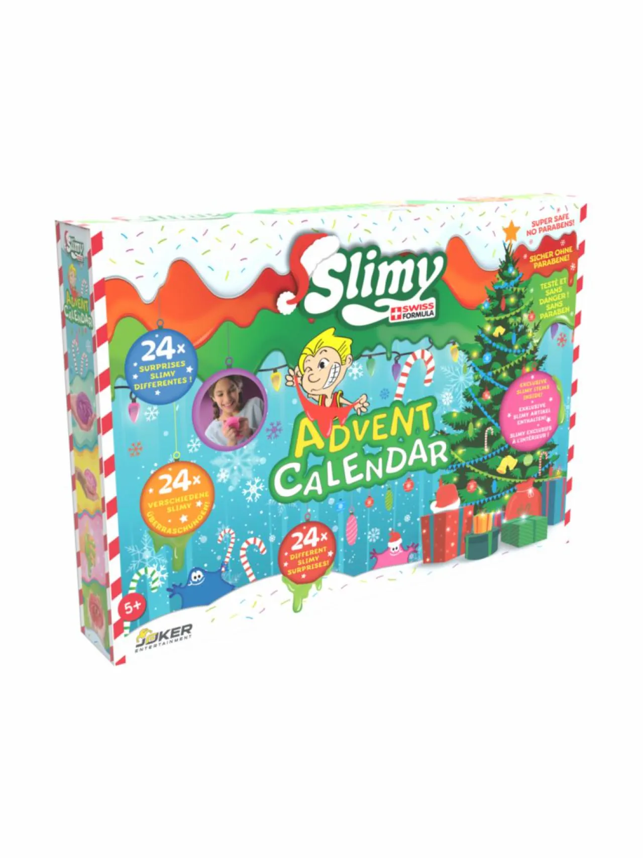 Figuurit & Interaktiiviset Lelut<SLIMY Joulukalenteri