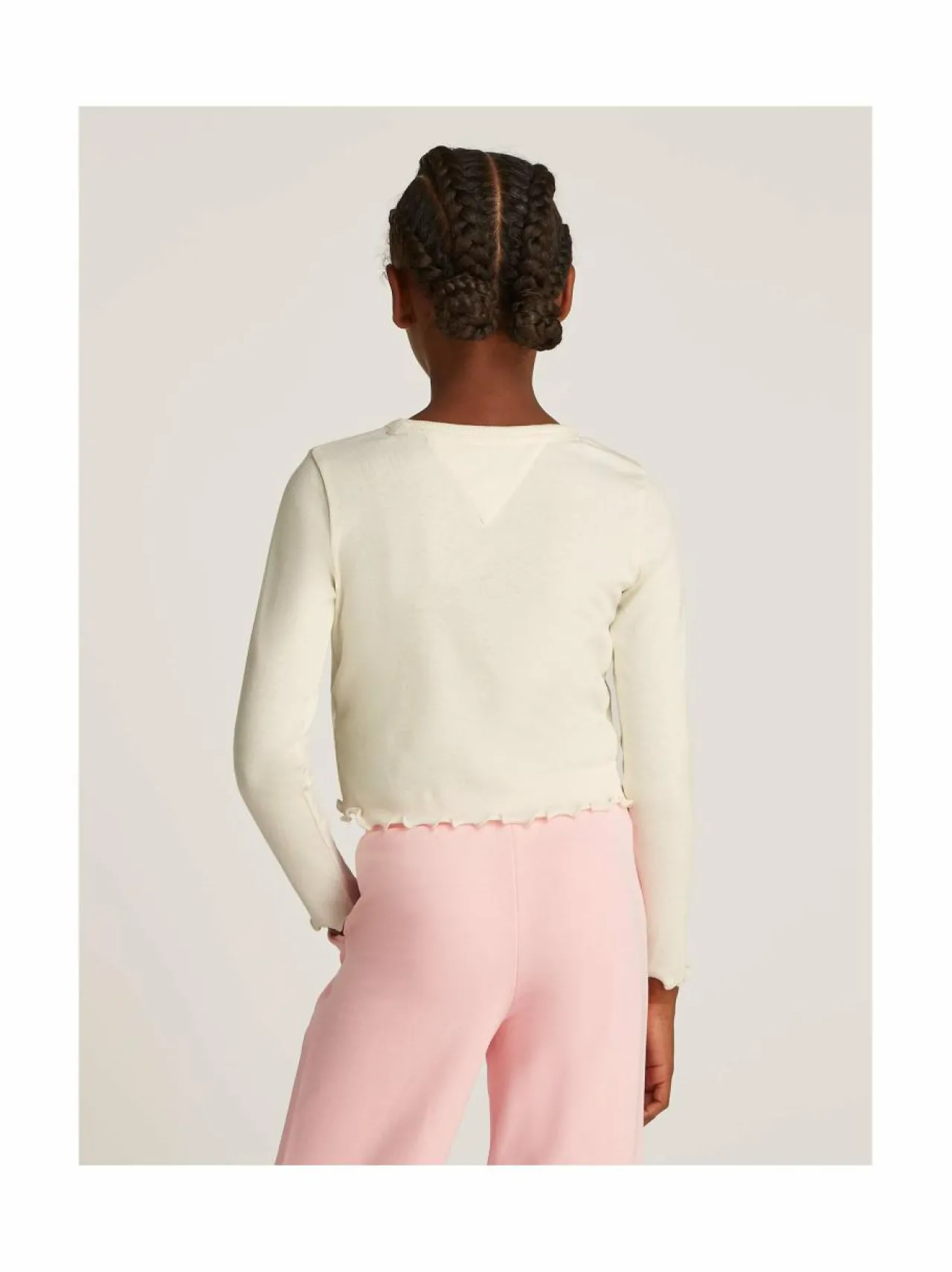 Tommy Hilfiger Slub Knit -paita^ Pitkähihaiset Trikoopaidat|Pitkähihaiset Trikoopaidat