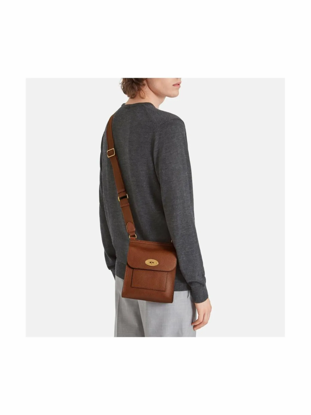 Olkalaukut<Mulberry Small Antony N Two Tone -olkalaukku G110 OAK