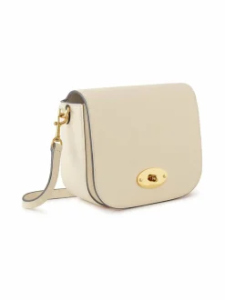 Käsilaukut<Mulberry Small Darley Satchel -nahkalaukku H687 EGGSHELL