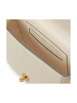 Käsilaukut<Mulberry Small Darley Satchel -nahkalaukku H687 EGGSHELL