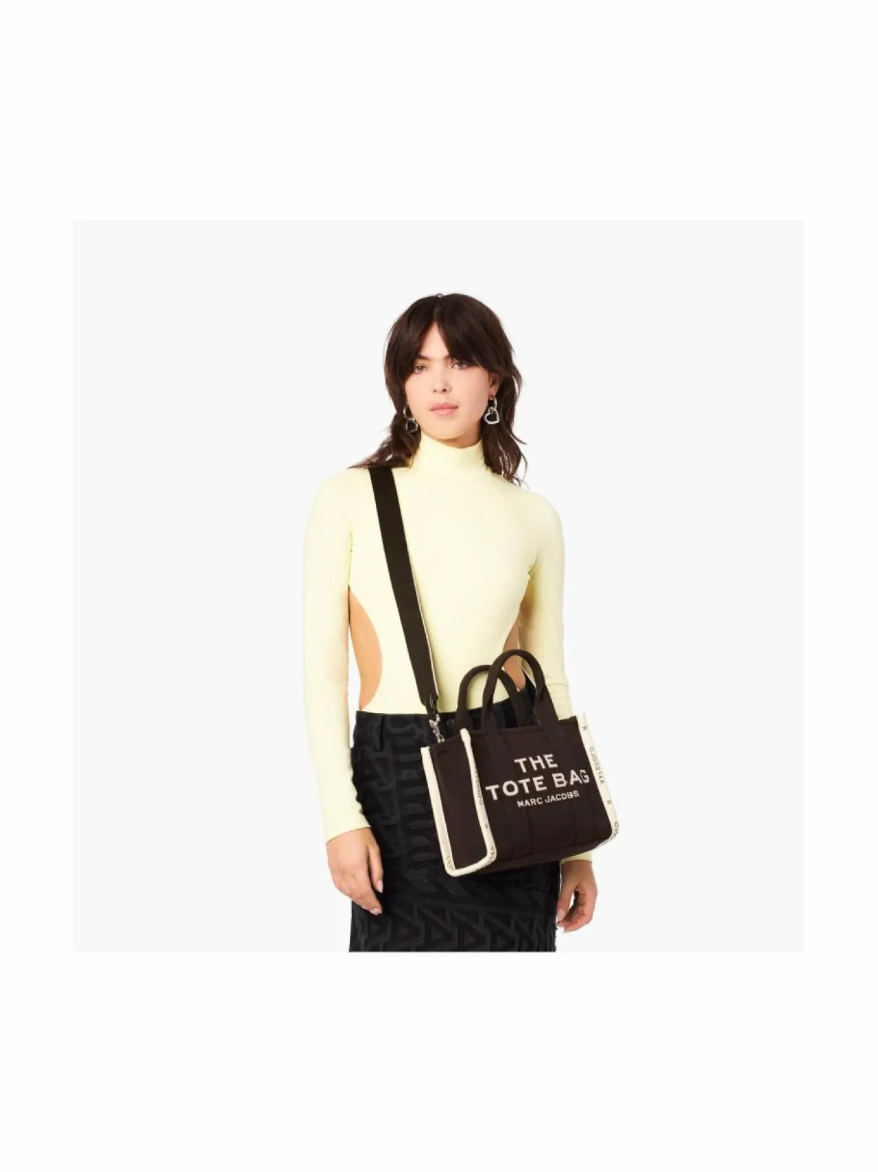 Shopperit<Marc Jacobs Small Tote -kangaslaukku 001 BLACK