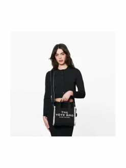 Shopperit<Marc Jacobs Small Tote -kangaslaukku 001 BLACK