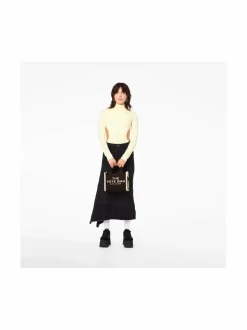 Shopperit<Marc Jacobs Small Tote -kangaslaukku 001 BLACK