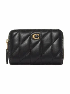 Lompakot & Kotelot<Coach Small Zip Around -korttikotelo B4/BLACK