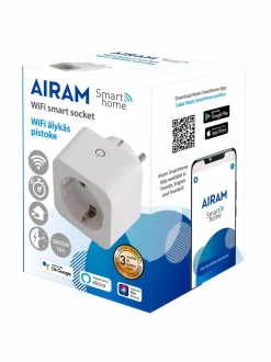 Airam SmartHome Smart 16A Wireless -pistoke^ Turvatuotteet