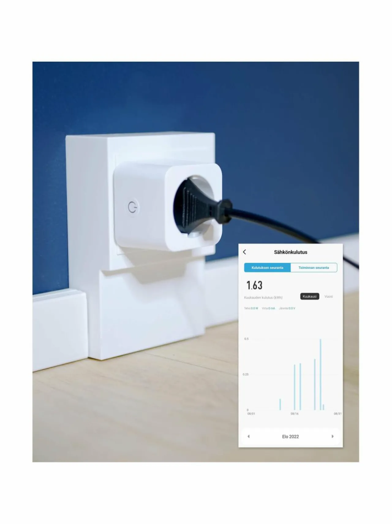 Airam SmartHome Smart 16A Wireless -pistoke^ Turvatuotteet
