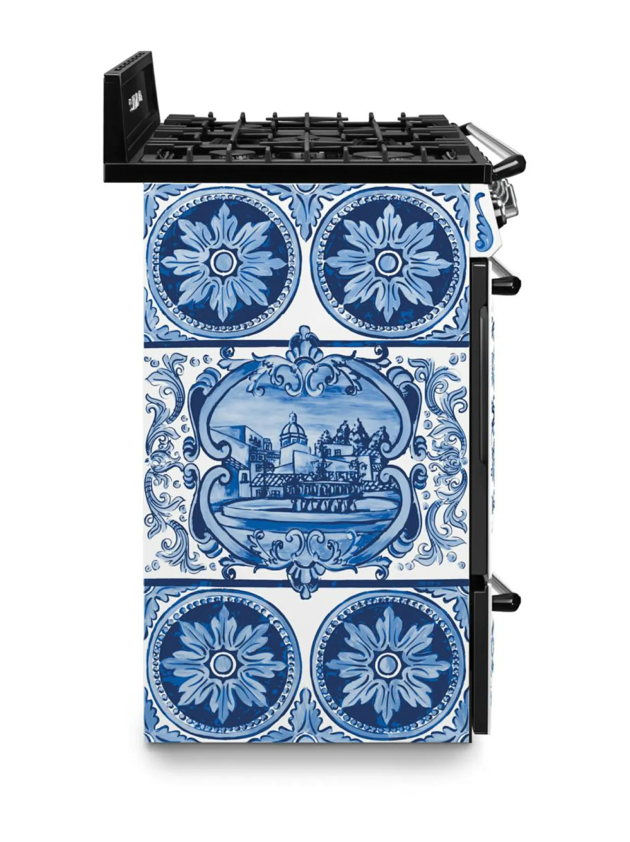 Smeg Dolce & Gabbana Blu Mediterraneo TR90DGME9 kaasuliesi^ Liedet Ja Liesituulettimet