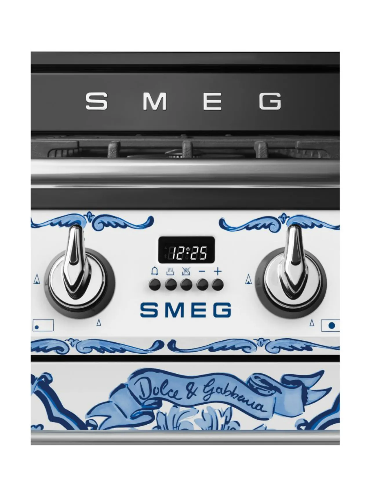 Smeg Dolce & Gabbana Blu Mediterraneo TR90DGME9 kaasuliesi^ Liedet Ja Liesituulettimet