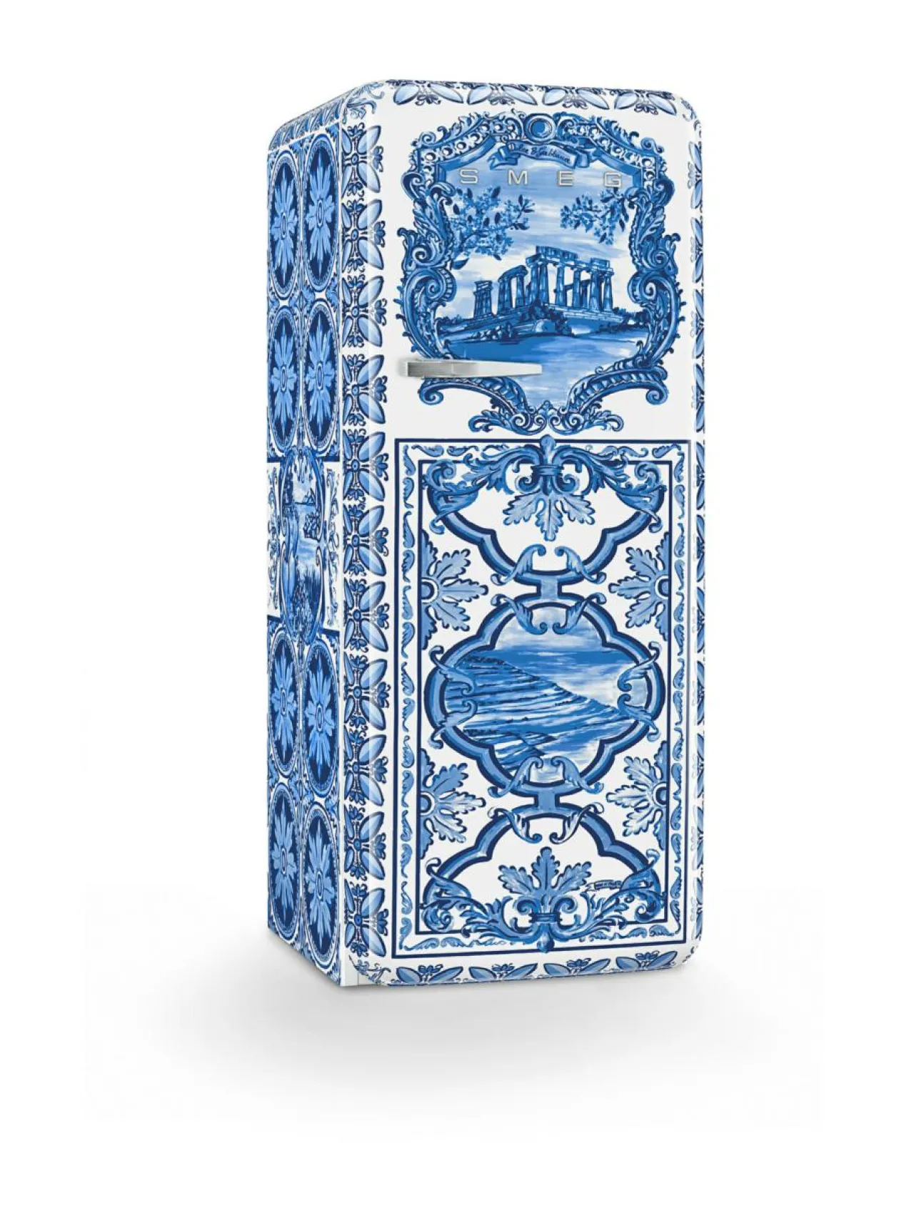 Jääkaapit Ja Pakastimet<Smeg Dolce & Gabbana Blu Mediterraneo FAB28RDGME5 jääkaappi