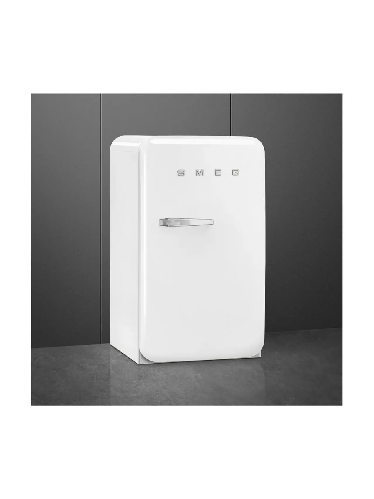 Smeg FAB10HRWH6 Happy Bar jääkaappi, valkoinen oikeakätinen^ Jääkaapit Ja Pakastimet