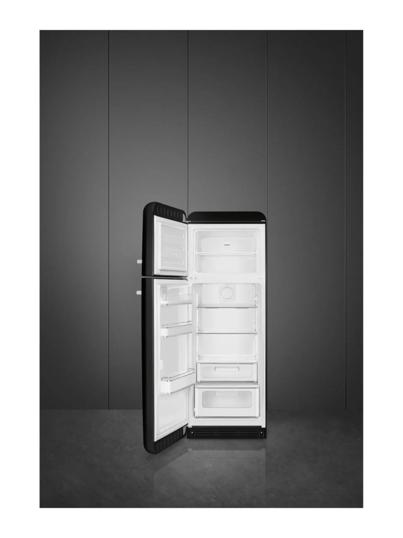 Smeg FAB30LBL5 -jääkaappipakastin, musta vasenkätinen^ Jääkaapit Ja Pakastimet