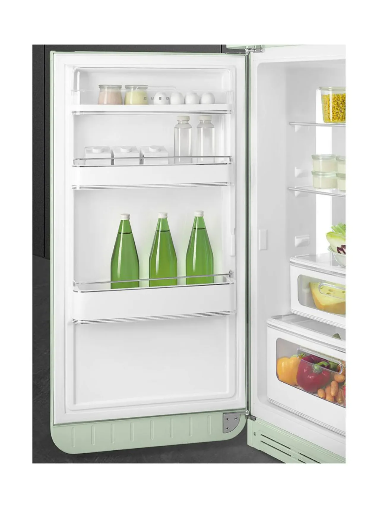 Smeg FAB30LPG5 Jääkaappi, mintunvihreä vasenkätinen^ Jääkaapit Ja Pakastimet