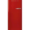 Smeg FAB28LRD5 Jääkaappi, punainen vasenkätinen^ Jääkaapit Ja Pakastimet