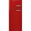 Smeg FAB30LRD5 -jääkaappipakastin, punainen vasenkätinen^ Jääkaapit Ja Pakastimet