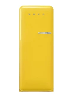 Smeg FAB28LYW5 Jääkaappi, keltainen vasenkätinen^ Jääkaapit Ja Pakastimet