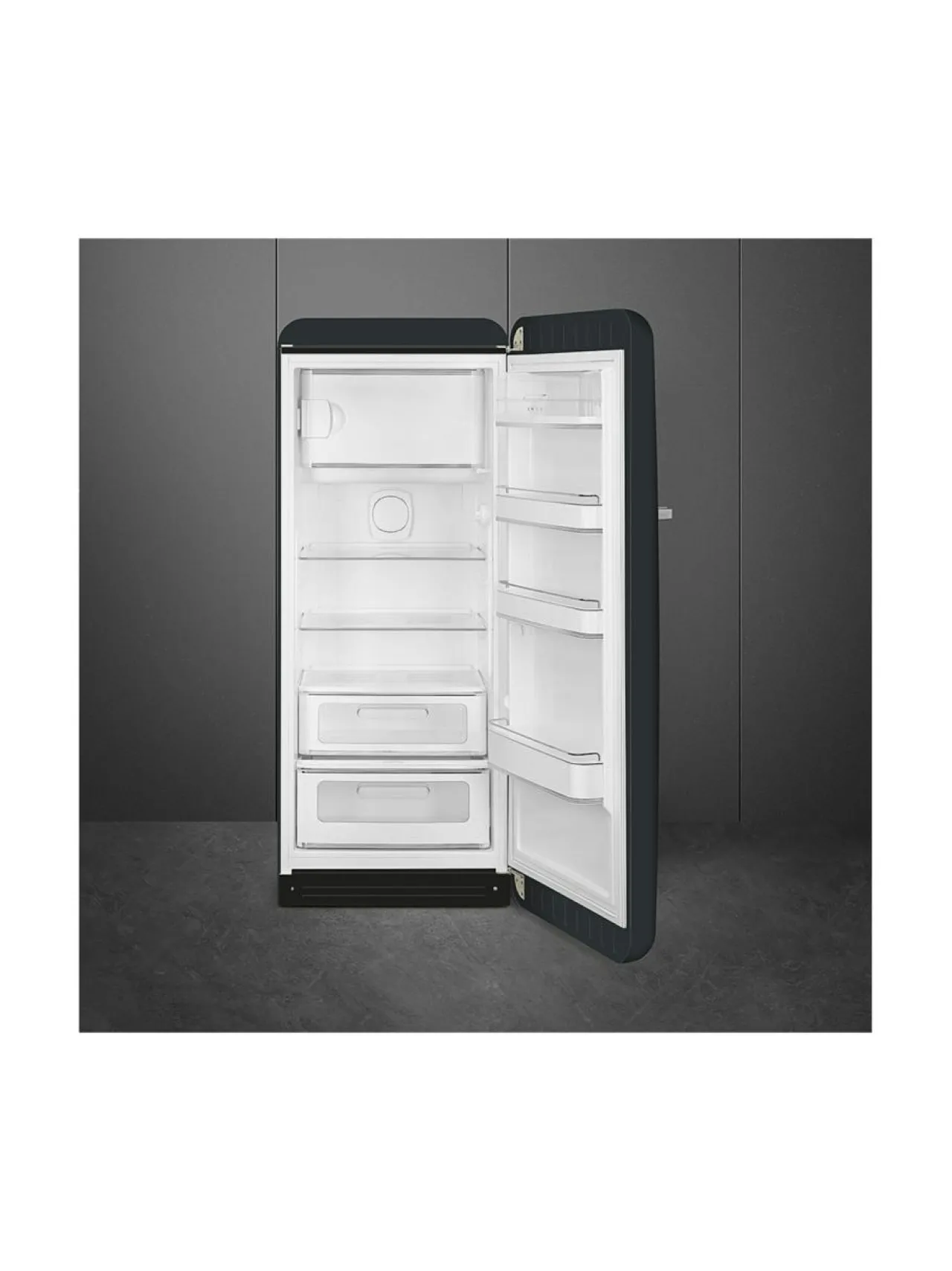 Smeg FAB28RDBLV5 Jääkaappi, 'black velvet' oikeakätinen^ Jääkaapit Ja Pakastimet