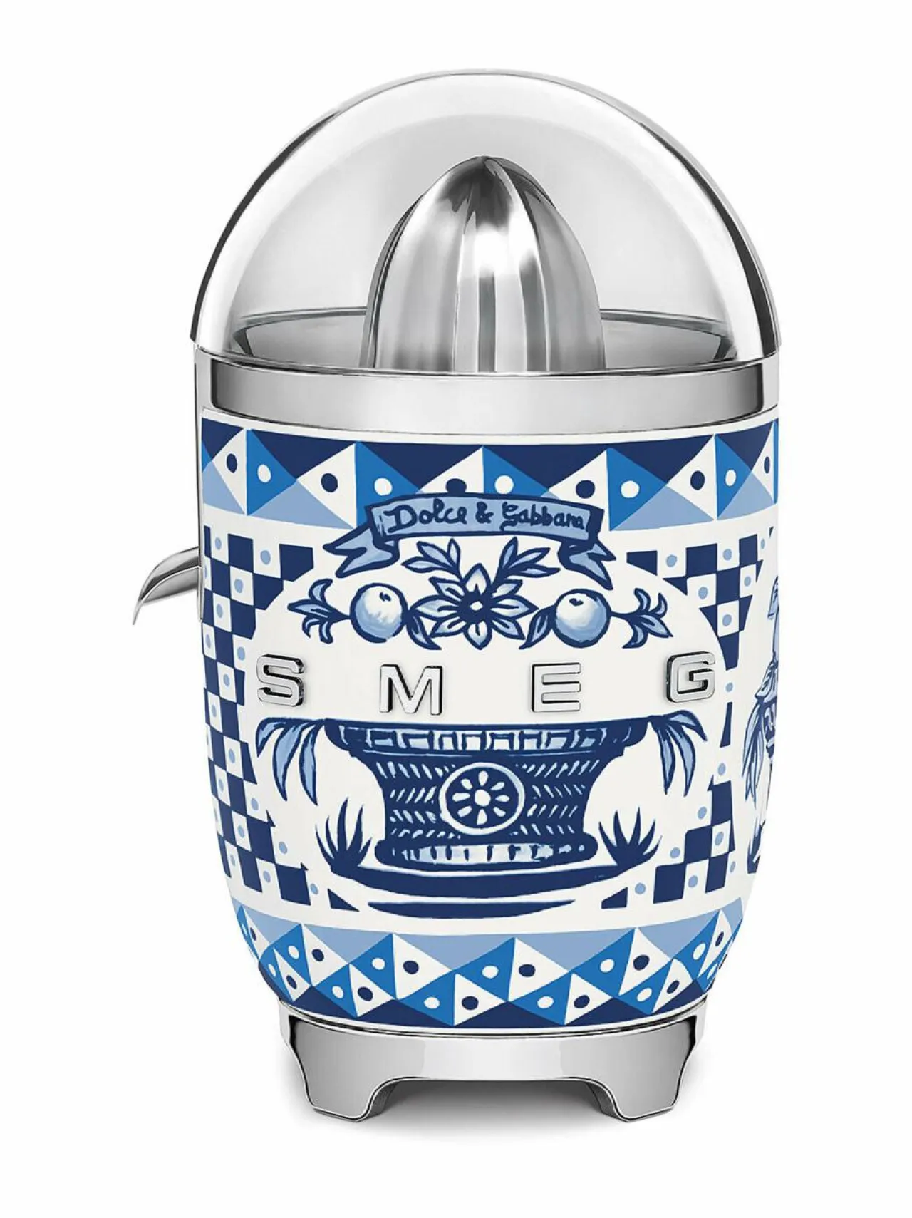 Mehulingot<Smeg x Dolce & Gabbana "Blu Mediterraneo" -sitruspuristin WHITE & BLUE