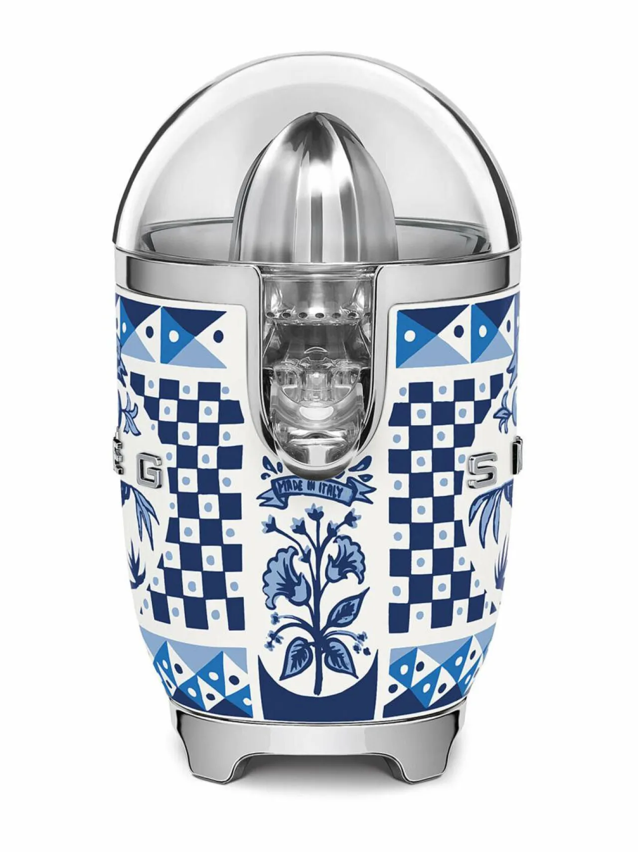 Mehulingot<Smeg x Dolce & Gabbana "Blu Mediterraneo" -sitruspuristin WHITE & BLUE