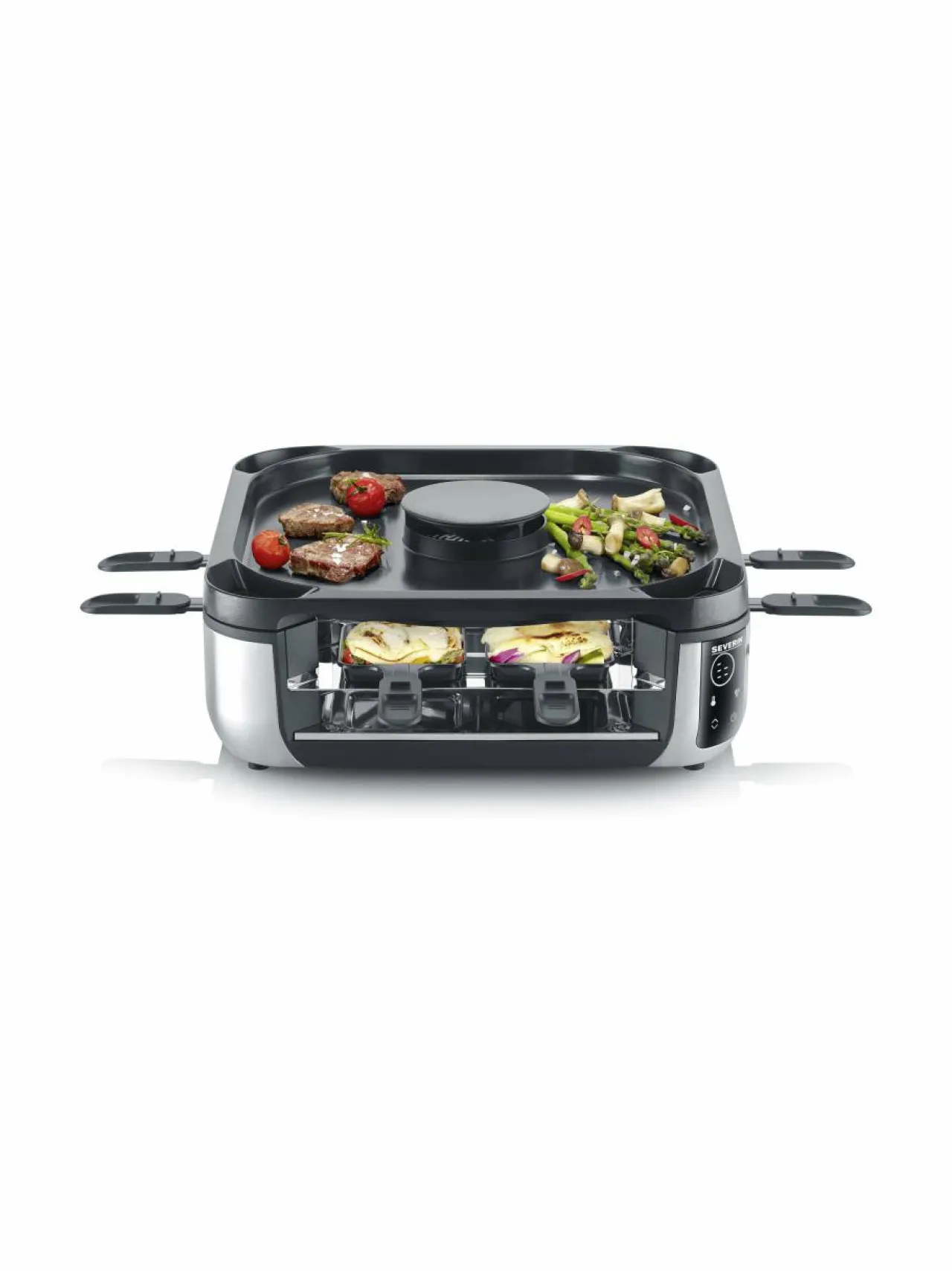 Grillit & Grillitarvikkeet<Severin Smokeless Raclette -grilli BLACK