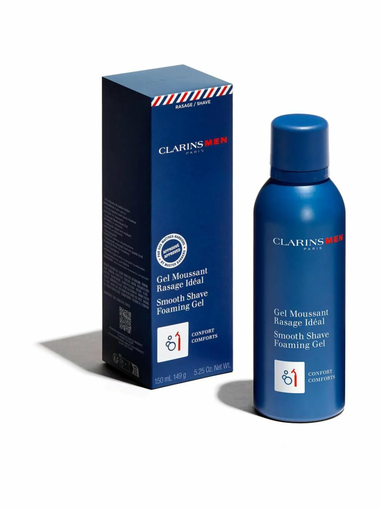 Kasvojenhoito<Clarins Smooth Shave Foaming Gel -parranajovaahto 150 ml