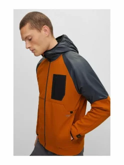 Takit<BOSS Snuggle- kevyt takki 702 DARK YELLOW