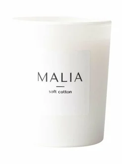 Huonetuoksut & Tuoksukynttilät<Malia Soft cotton -kynttilä 75 g NOCOL