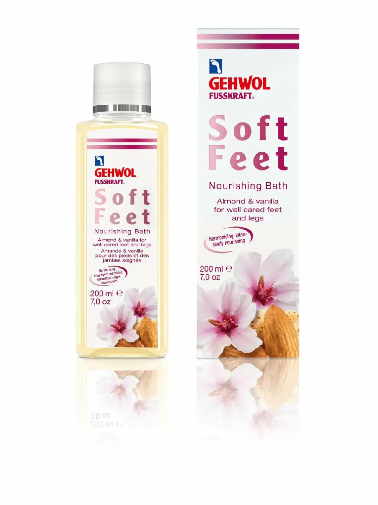Gehwol Soft Feet Nourishing Bath -jalkakylpy 200 ml^ Vartalonhoito