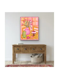 Pia Rydman Art Sokerileipurin lauantai, öljyvärimaalaus, 100x80 cm, Pia Rydman^ Taulut & Julisteet