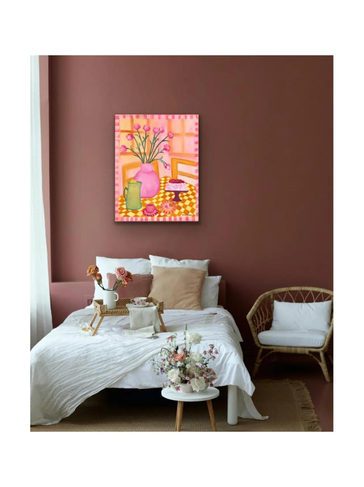 Pia Rydman Art Sokerileipurin lauantai, öljyvärimaalaus, 100x80 cm, Pia Rydman^ Taulut & Julisteet