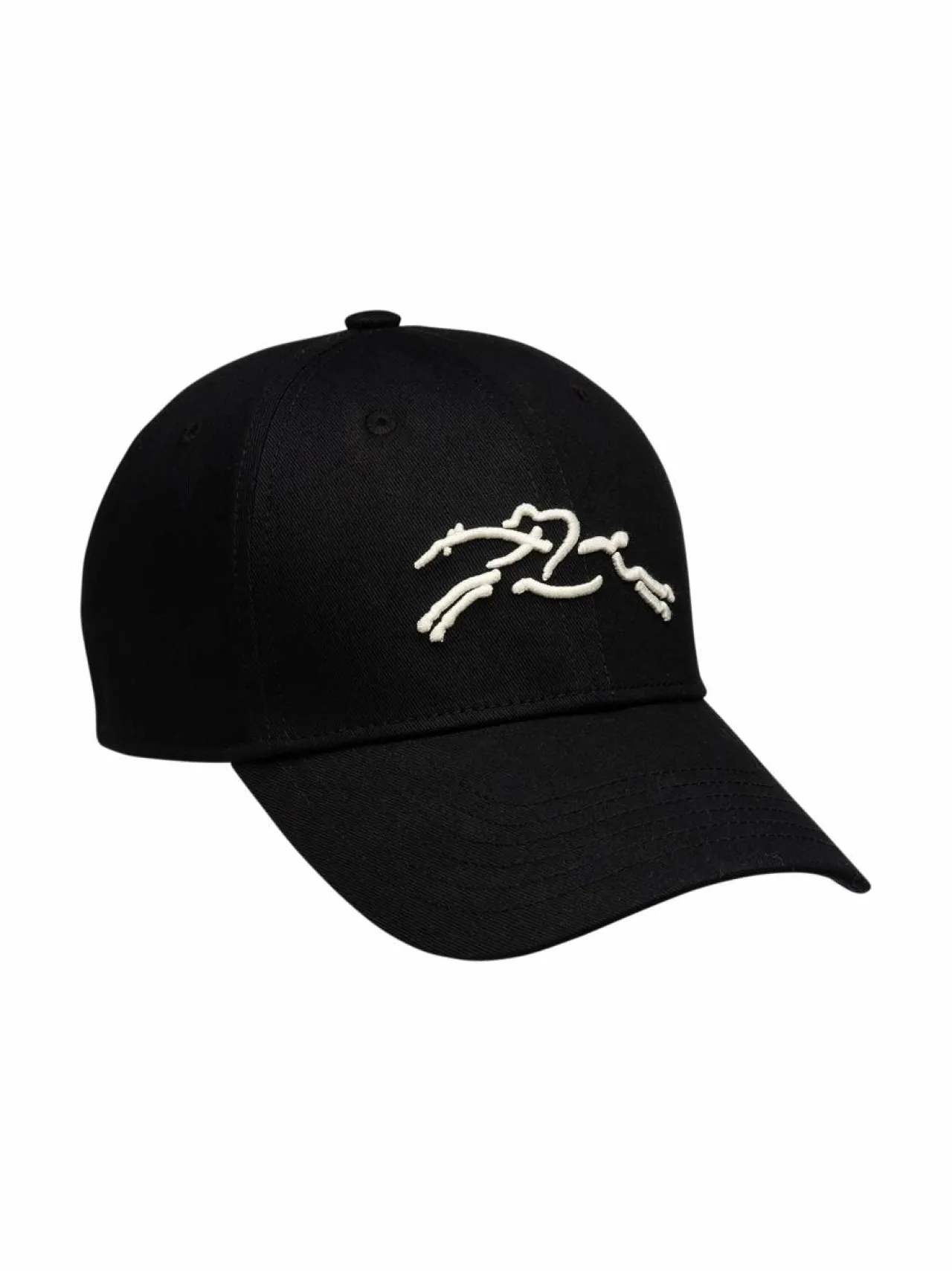 Korut<Longchamp Solid Cap -lippalakki 001 BLACK