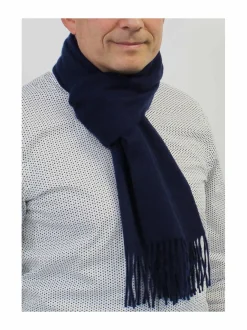 Huivit & Kaulaliinat<Fraas Solid Cashmink -huivi 30 x 180 cm 590 590 NAVY