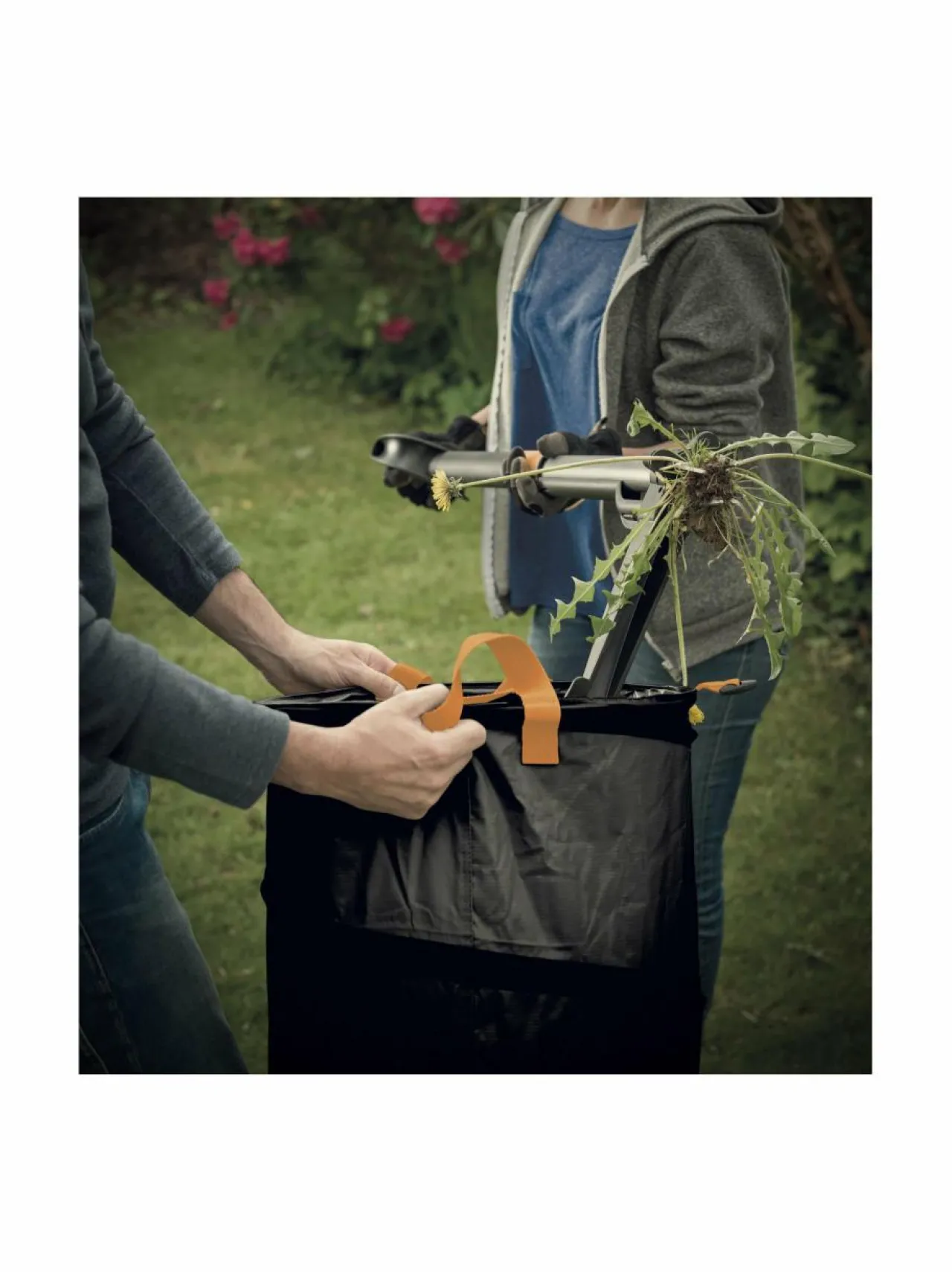 Työkalut<Fiskars Solid Pop Up -puutarhasäkki 56 l