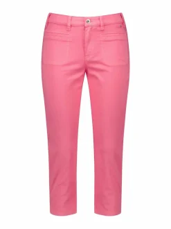 Housut<Gerry Weber Edition Soline Slim Fit Capri -housut 30255 PEONY