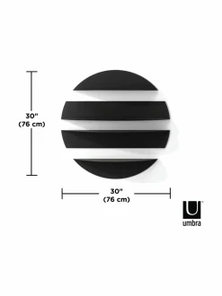 Säilytys<Umbra Solis Shelves -seinähyllykkö BLACK