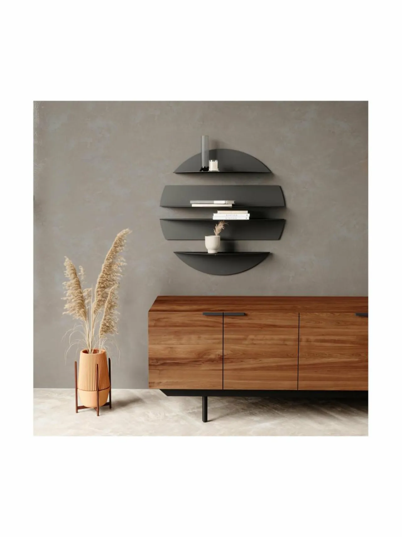 Säilytys<Umbra Solis Shelves -seinähyllykkö BLACK