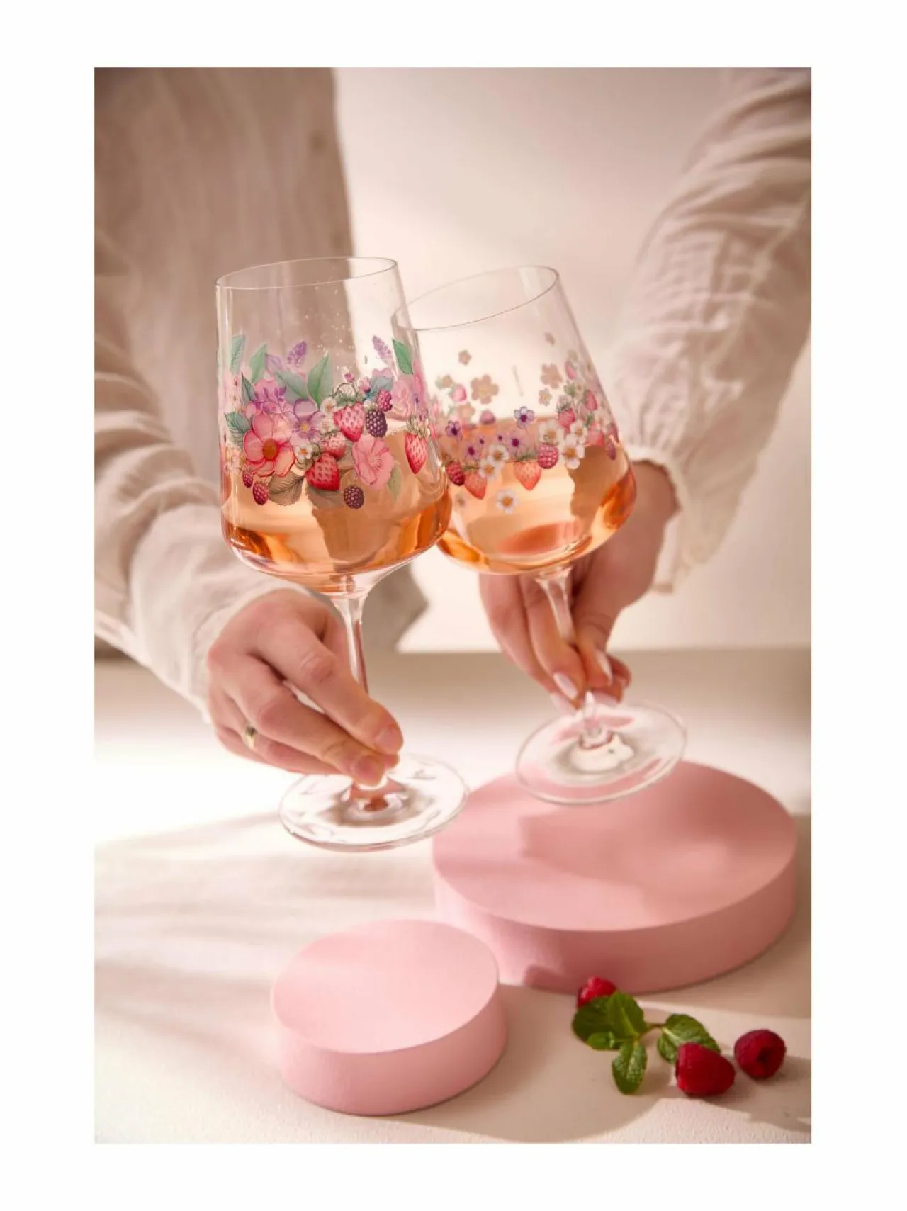 Lasit<Ritzenhoff Sommersonett Sprizz -lasi, 2 kpl RED,PINK, GREEN, BLUE