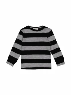 Alusvaatteet<Bogi Sori-merinopaita BLACK/ LIGHT GREY MELANGE
