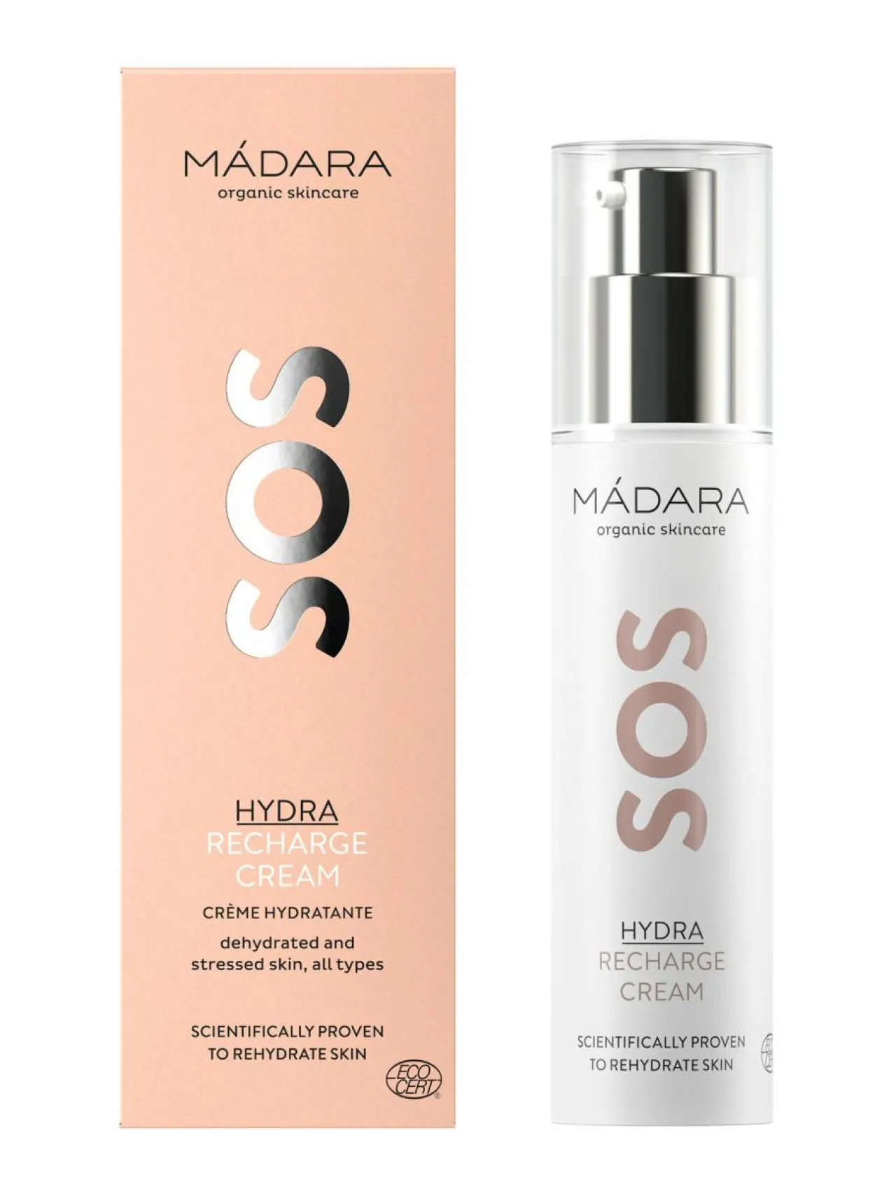 Kasvojenhoito<Madara SOS Hydra Recharge Cream -kasvovoide 50 ml